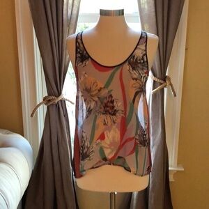 Anthropologie Floral Top by Dream Daily